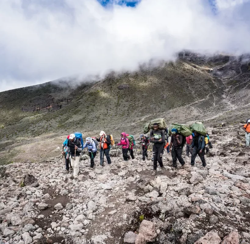 climb mount kilimanjaro Umbwe route 1