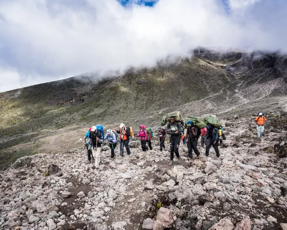 climb mount kilimanjaro Umbwe route 1